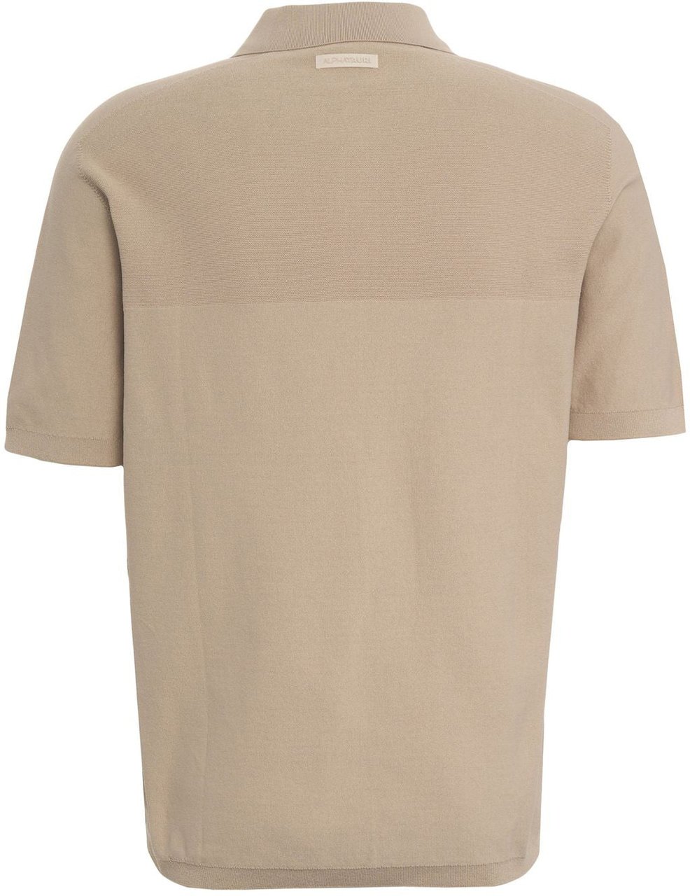 AlphaTauri Knit polo shirt Beige