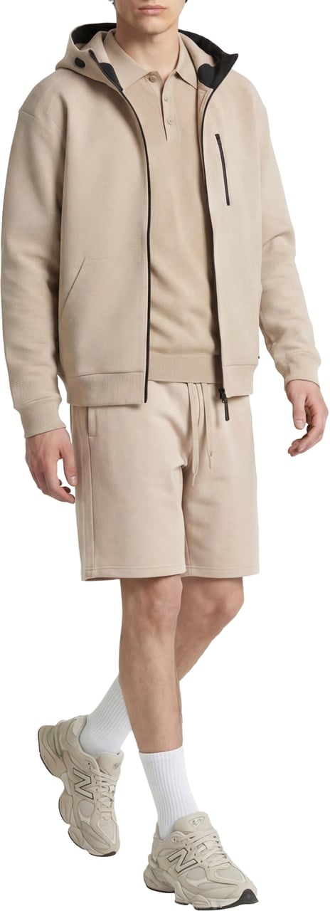 AlphaTauri Knit polo shirt Beige