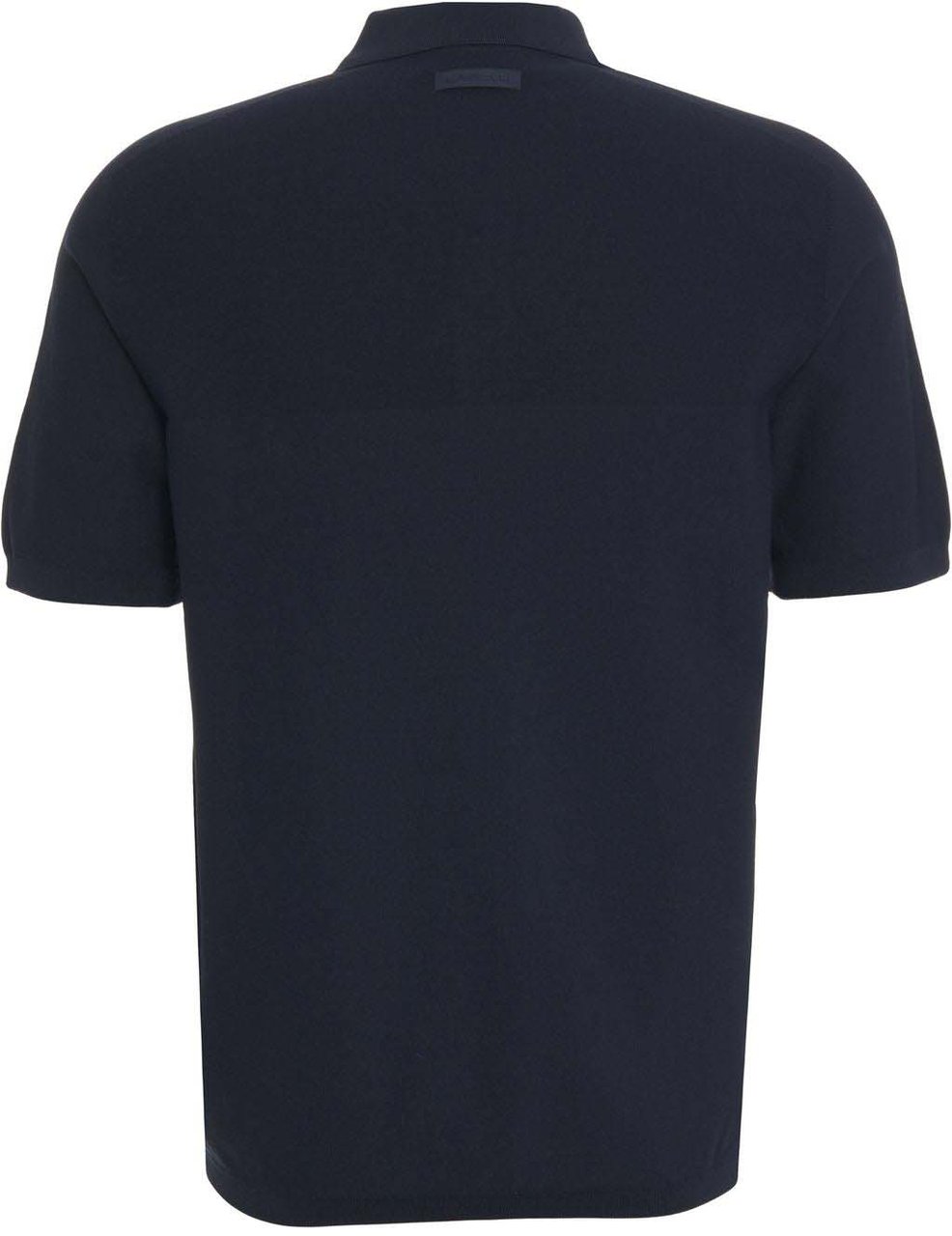 AlphaTauri Knit polo shirt Blauw