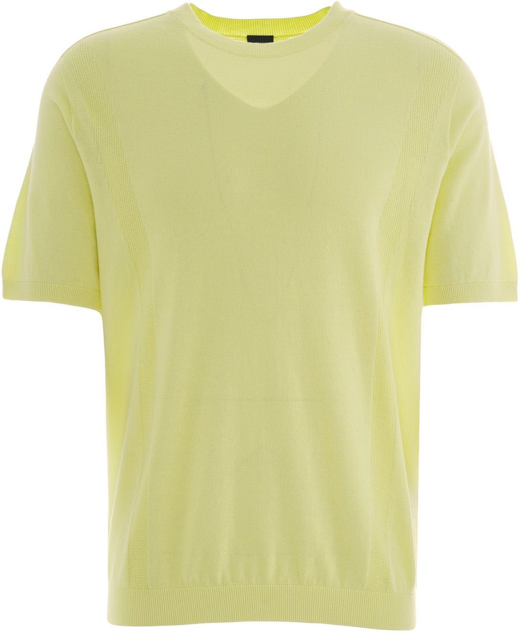 AlphaTauri Cotton blend t-shirt Geel