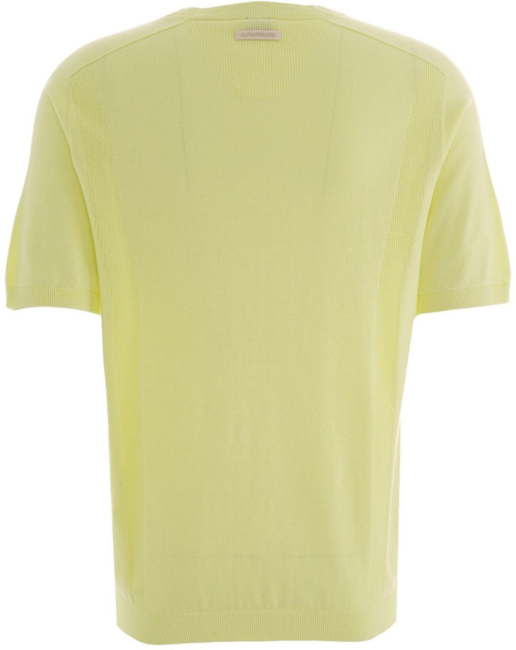 AlphaTauri Cotton blend t-shirt Geel