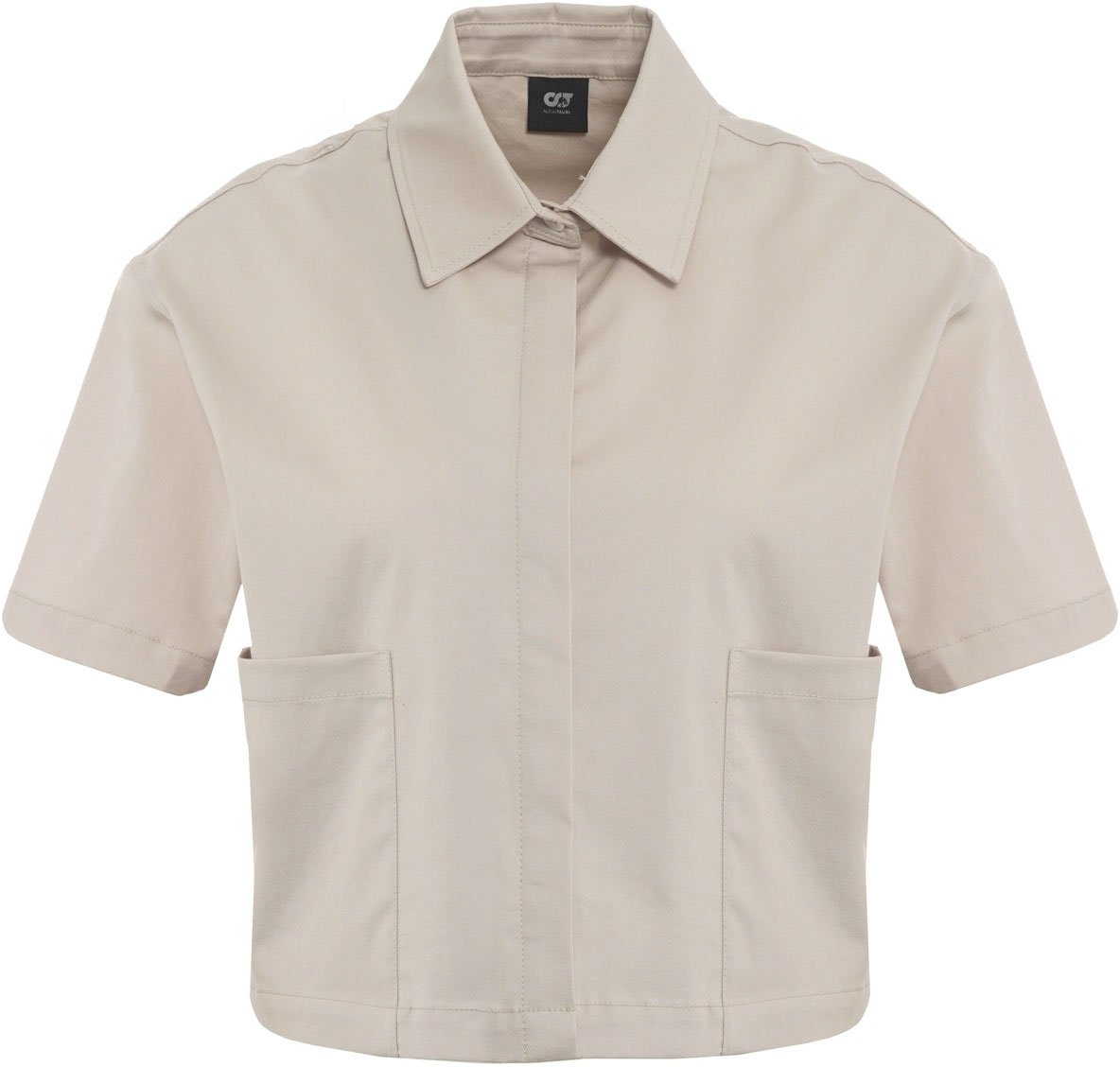 AlphaTauri Short-sleeved blouse Grijs