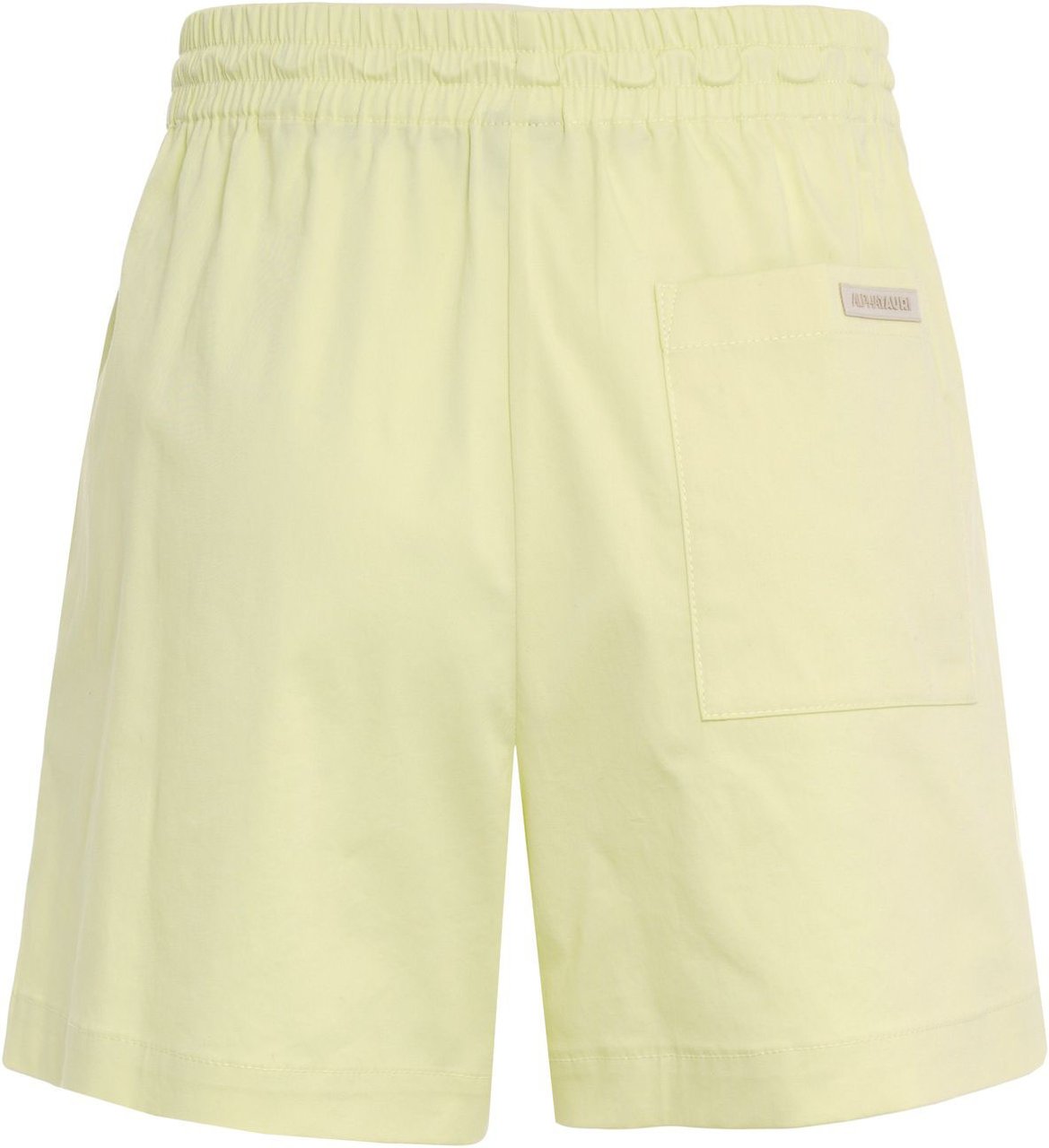 AlphaTauri Cotton blend shorts Geel