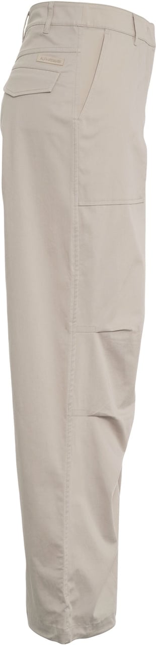 AlphaTauri Cotton blend pants Grijs