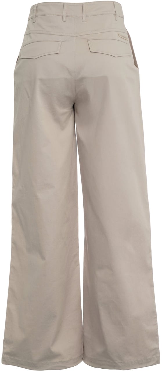 AlphaTauri Cotton blend pants Grijs