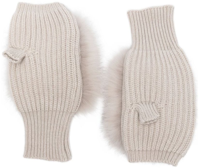 ALPO Gloves Beige Beige