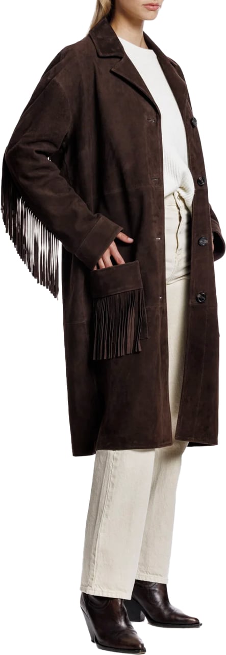 Alter Ego Linda Dark Brown Suede Bruin