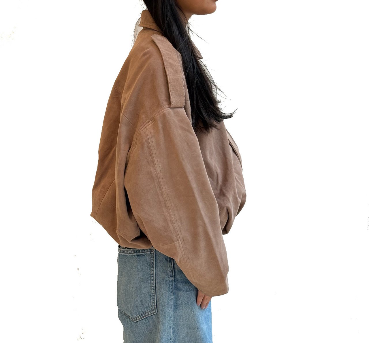 Alter Ego Meghan Blouson Jacket Dark Sand Beige
