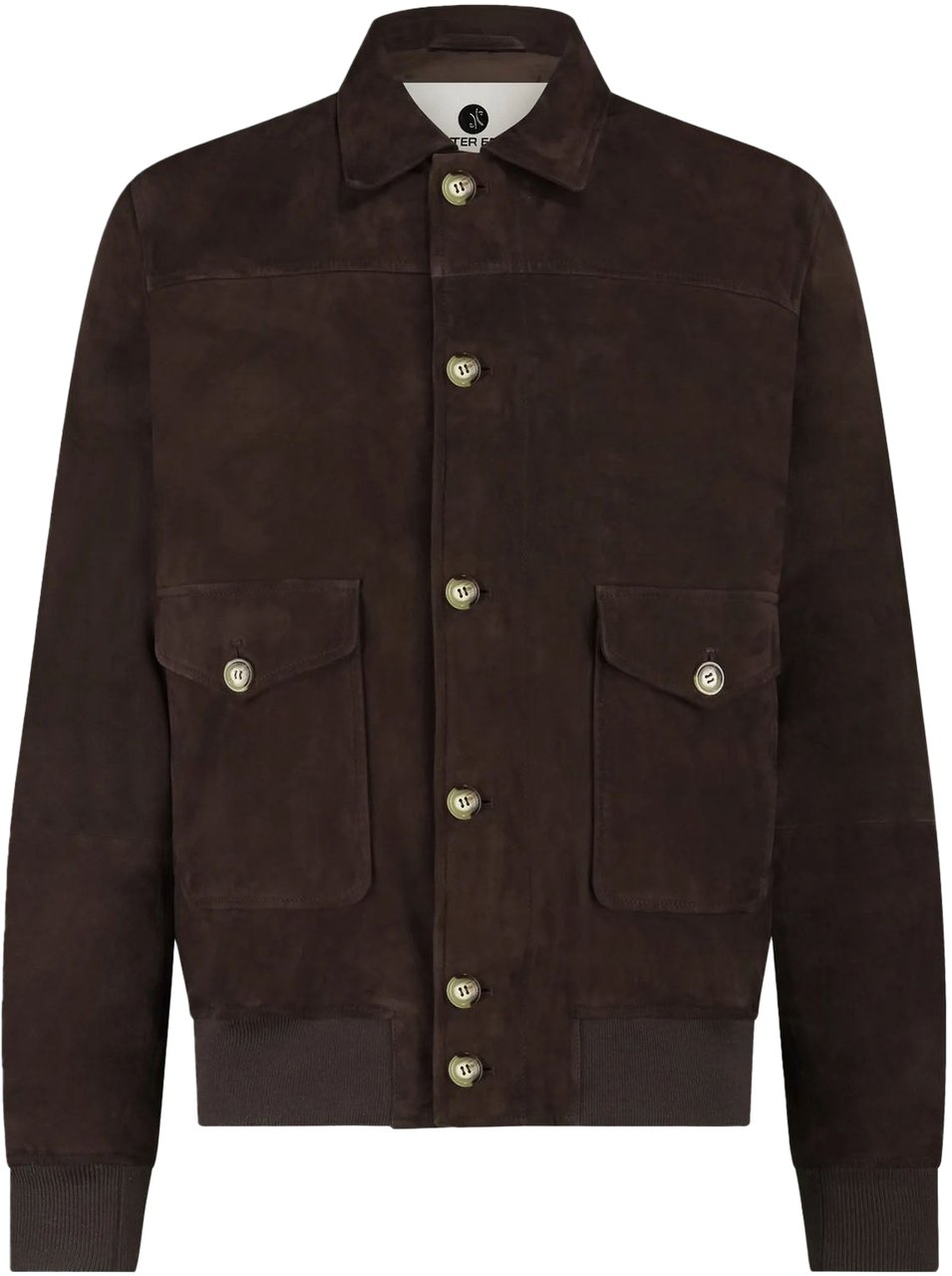 Alter Ego JOSEPH SUEDE DOWN JACKET COFFEE Bruin