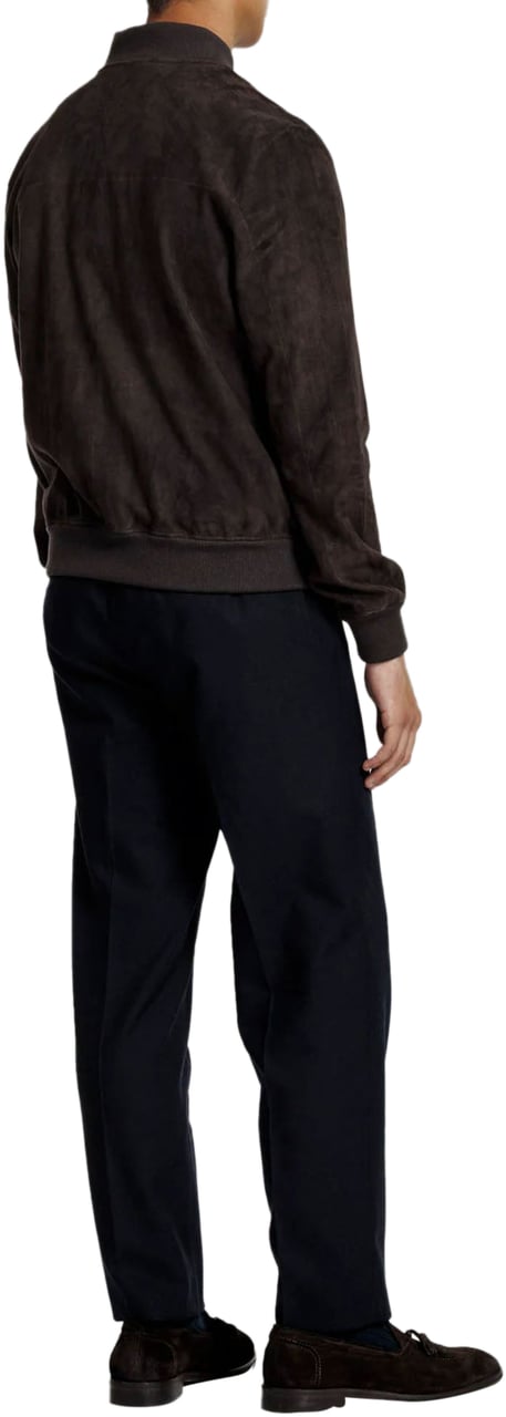 Alter Ego MICHAEL SUEDE BOMBER JACKET COFFEE Bruin