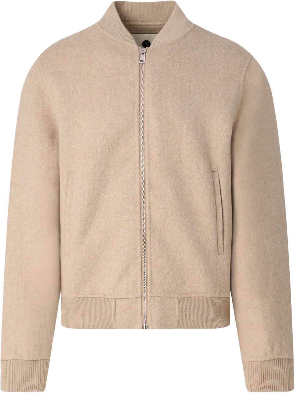 Alter Ego MICK WOOL BOMBER JACKET DARK BEIGE Beige