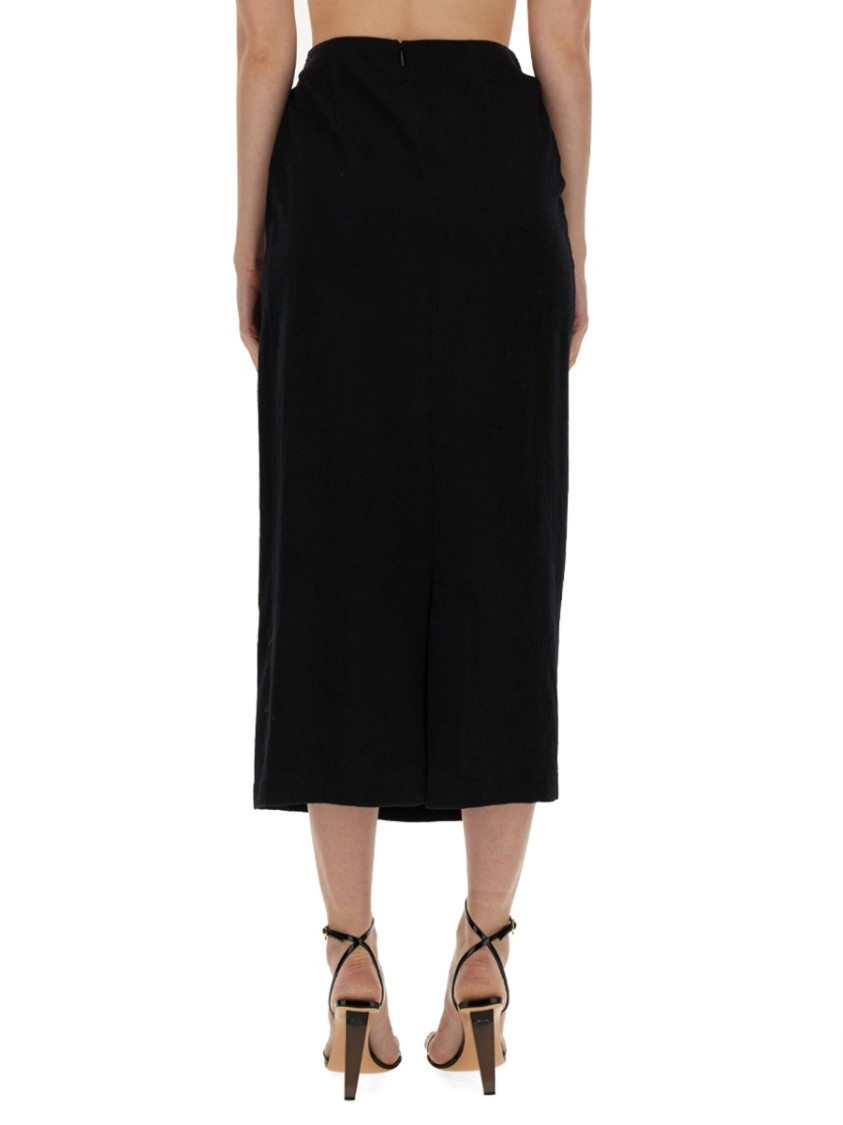 Alysi Skirt With Hook Zwart