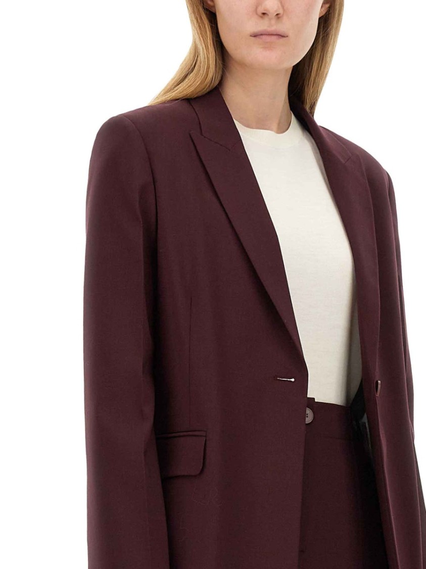 Alysi Tailored Jacket Maroon