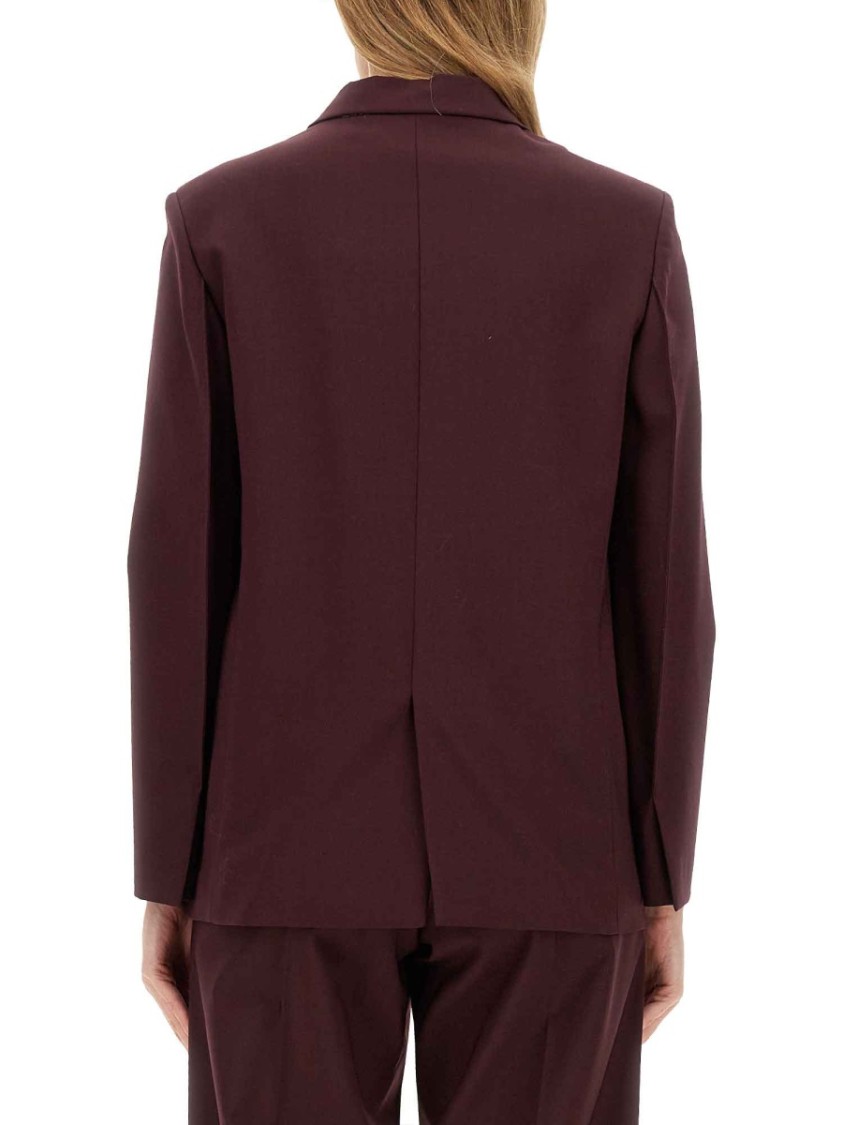 Alysi Tailored Jacket Maroon