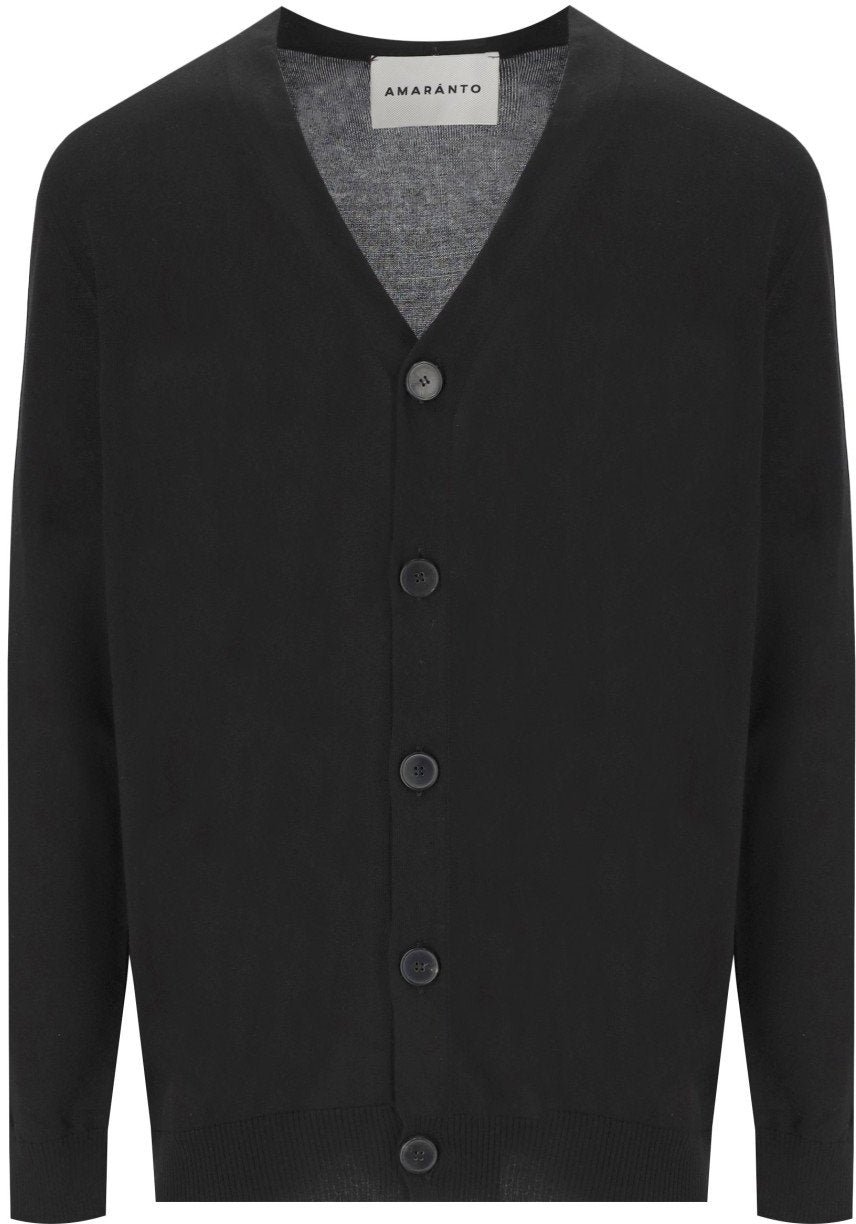 Amaranto AMARÁNTO CARDIGAN Zwart