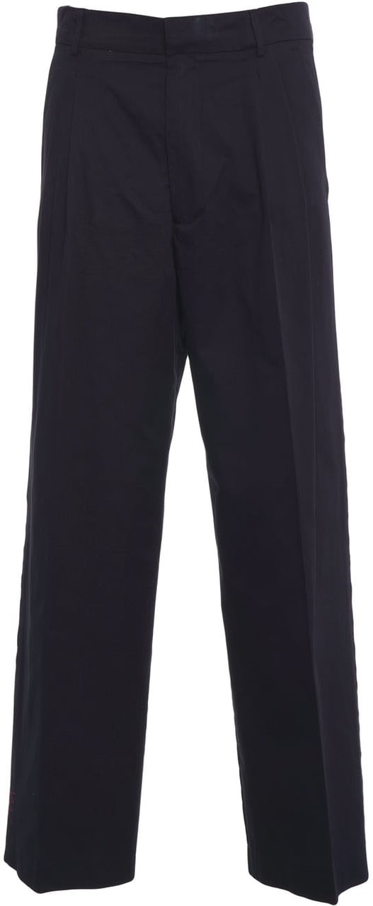 Amaranto Cotton chino pants Blauw