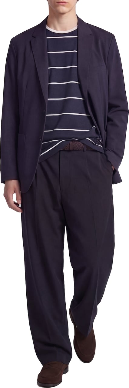 Amaranto Cotton chino pants Blauw