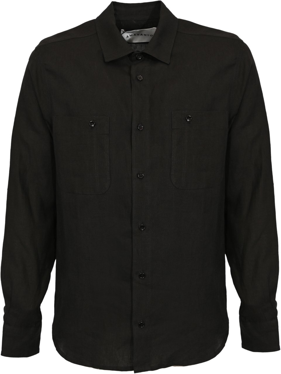 Amaranto Shirts Black Zwart