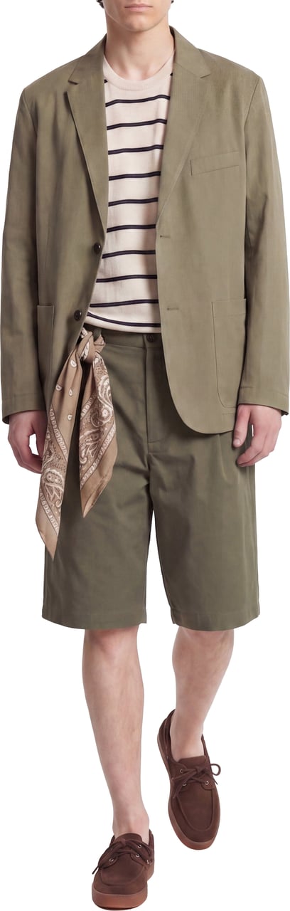 Amaranto Cotton shorts Groen