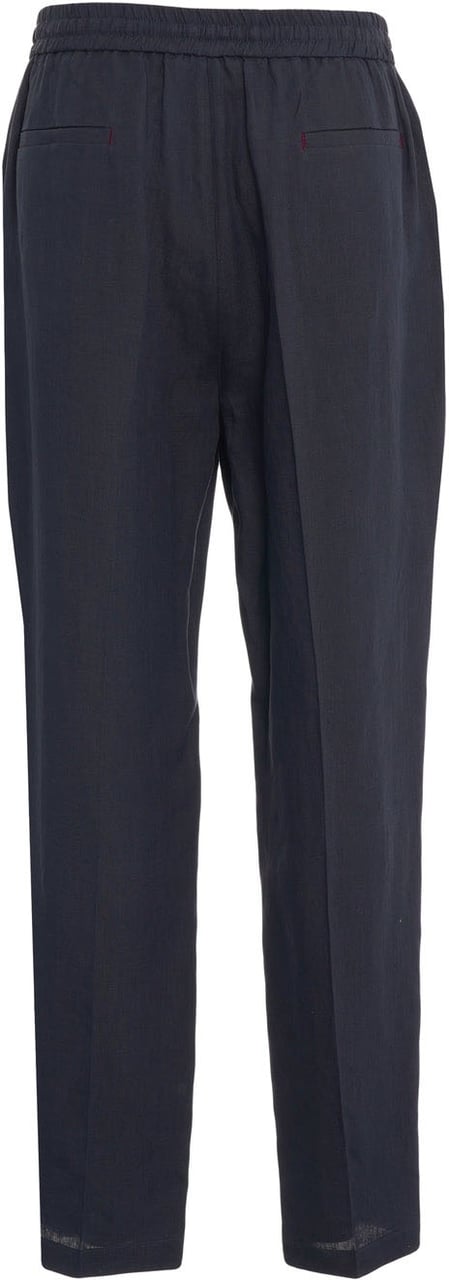 Amaranto Pleated pants Blauw
