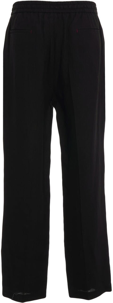 Amaranto Pleated pants Zwart