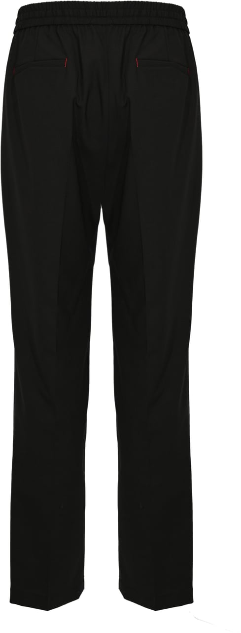 Amaranto Trousers Black Zwart