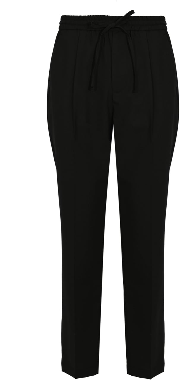 Amaranto Trousers Black Zwart