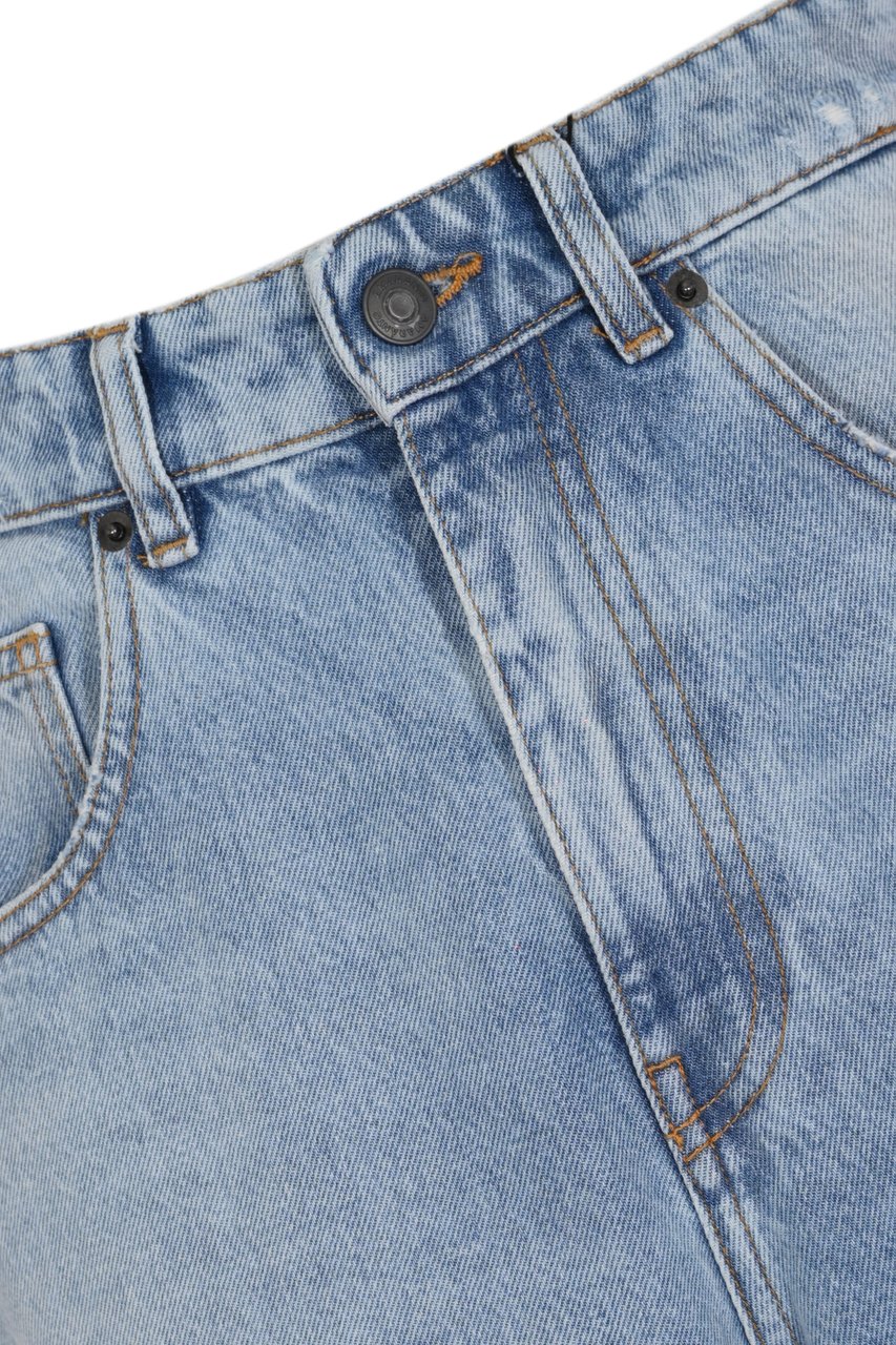 Amaranto Trousers Denim Blauw