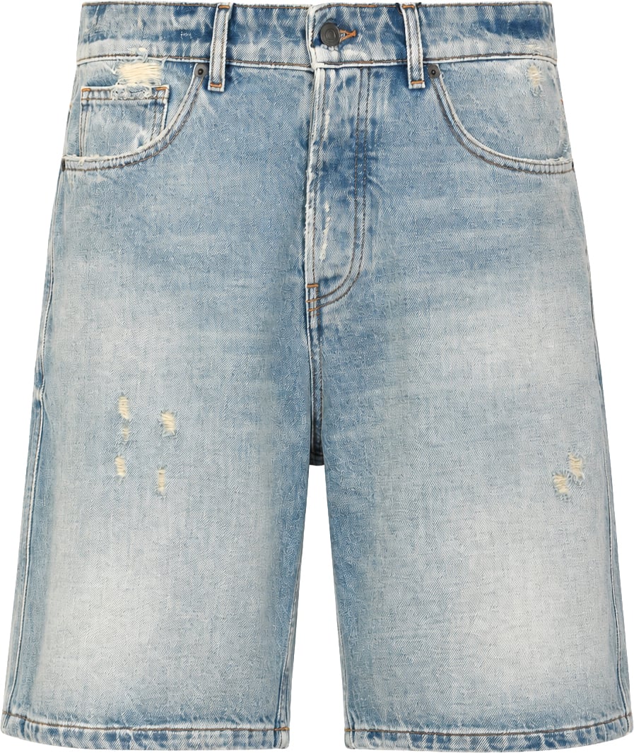 Amaranto Shorts Denim Lichtblauw