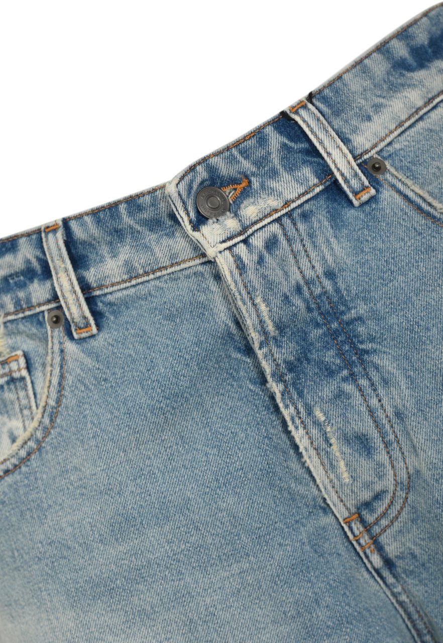 Amaranto Shorts Denim Lichtblauw