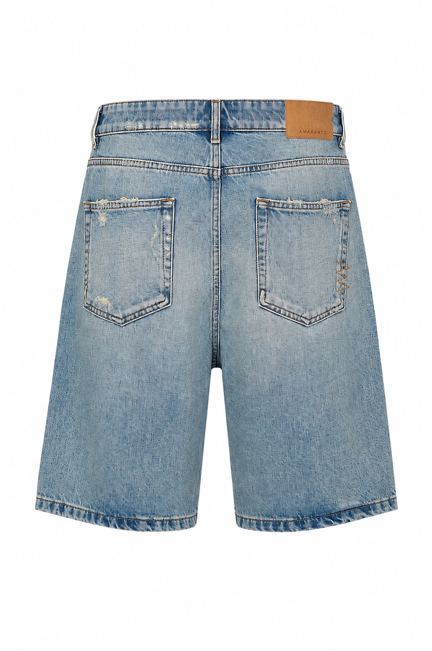 Amaranto Shorts Denim Lichtblauw
