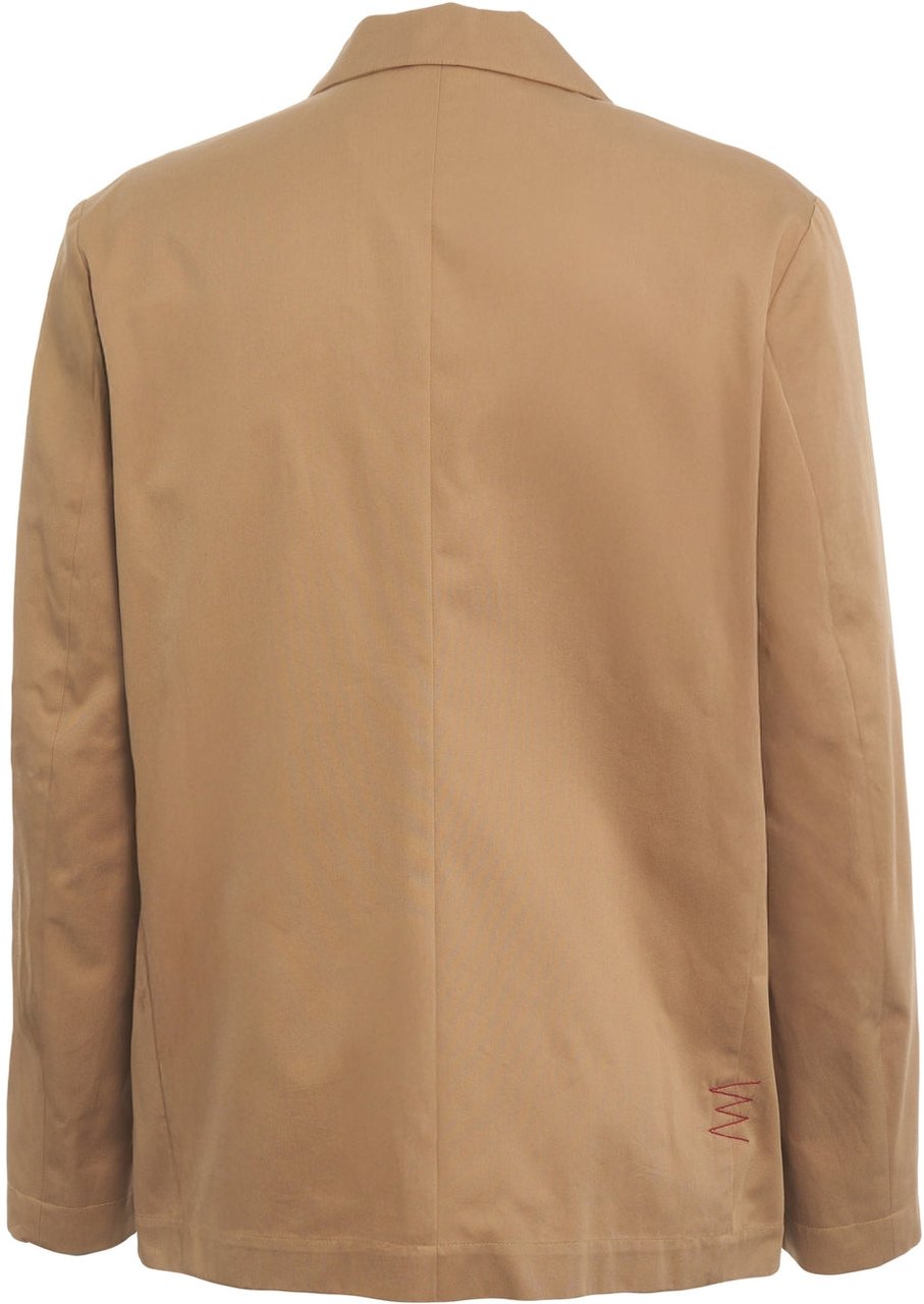 Amaranto Cotton single-breasted blazer Bruin