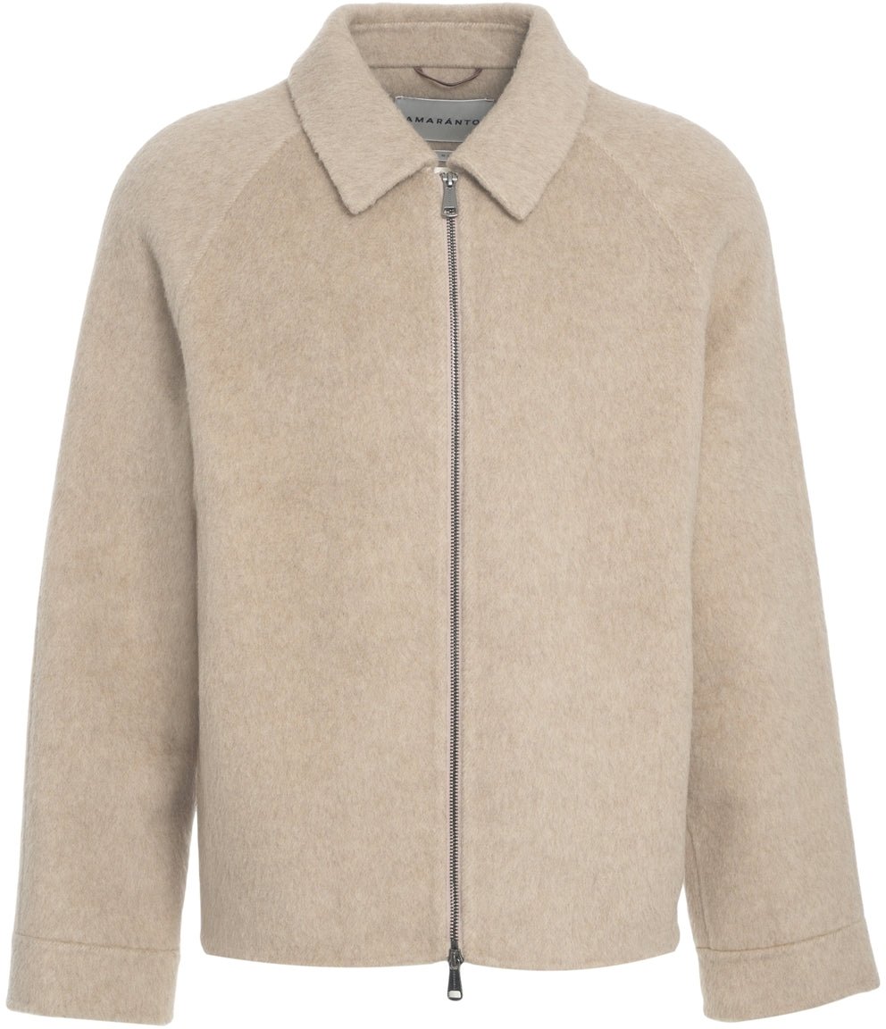 Amaranto Wool jacket Beige