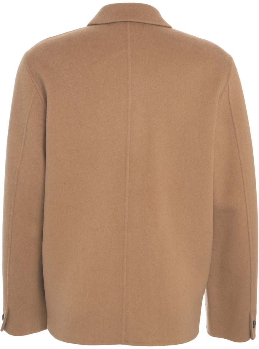 Amaranto Wool blend overshirt Bruin