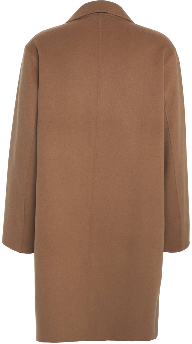 Amaranto Wool-cashmere blend coat Bruin