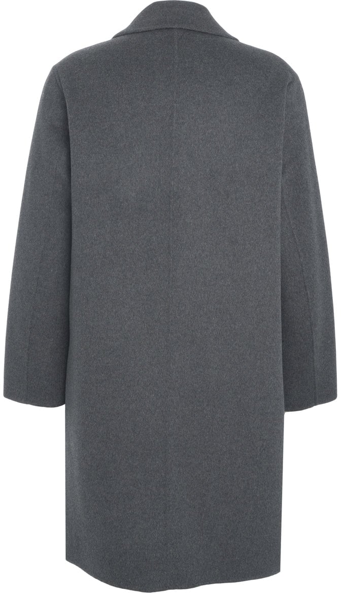 Amaranto Wool-cashmere blend coat Beige