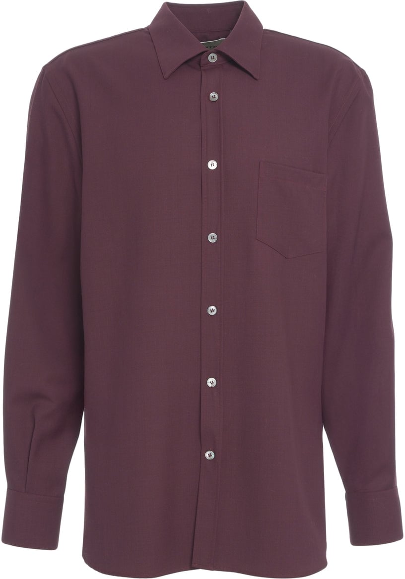 Amaranto Virgin wool shirt Divers