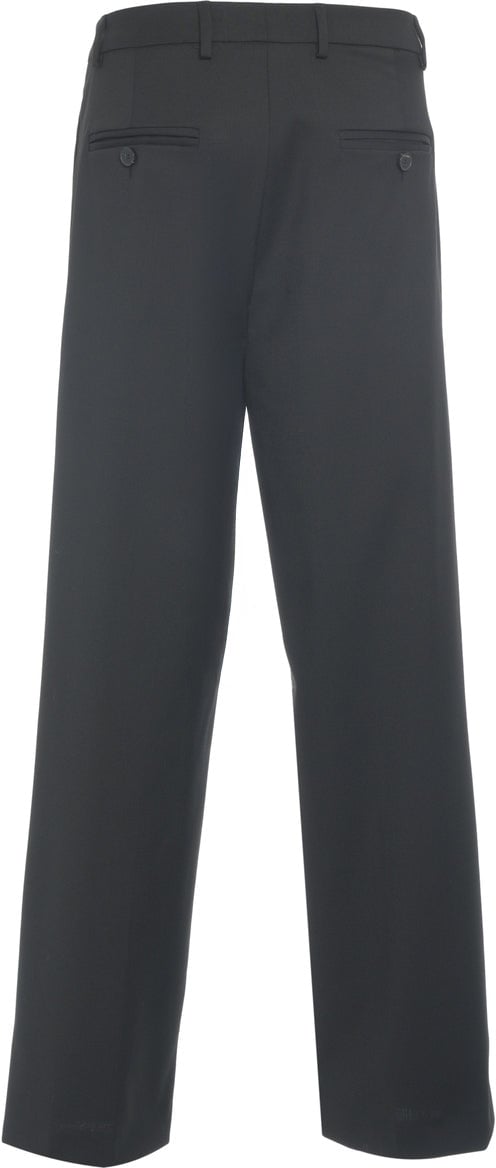 Amaranto Straight leg pants Zwart
