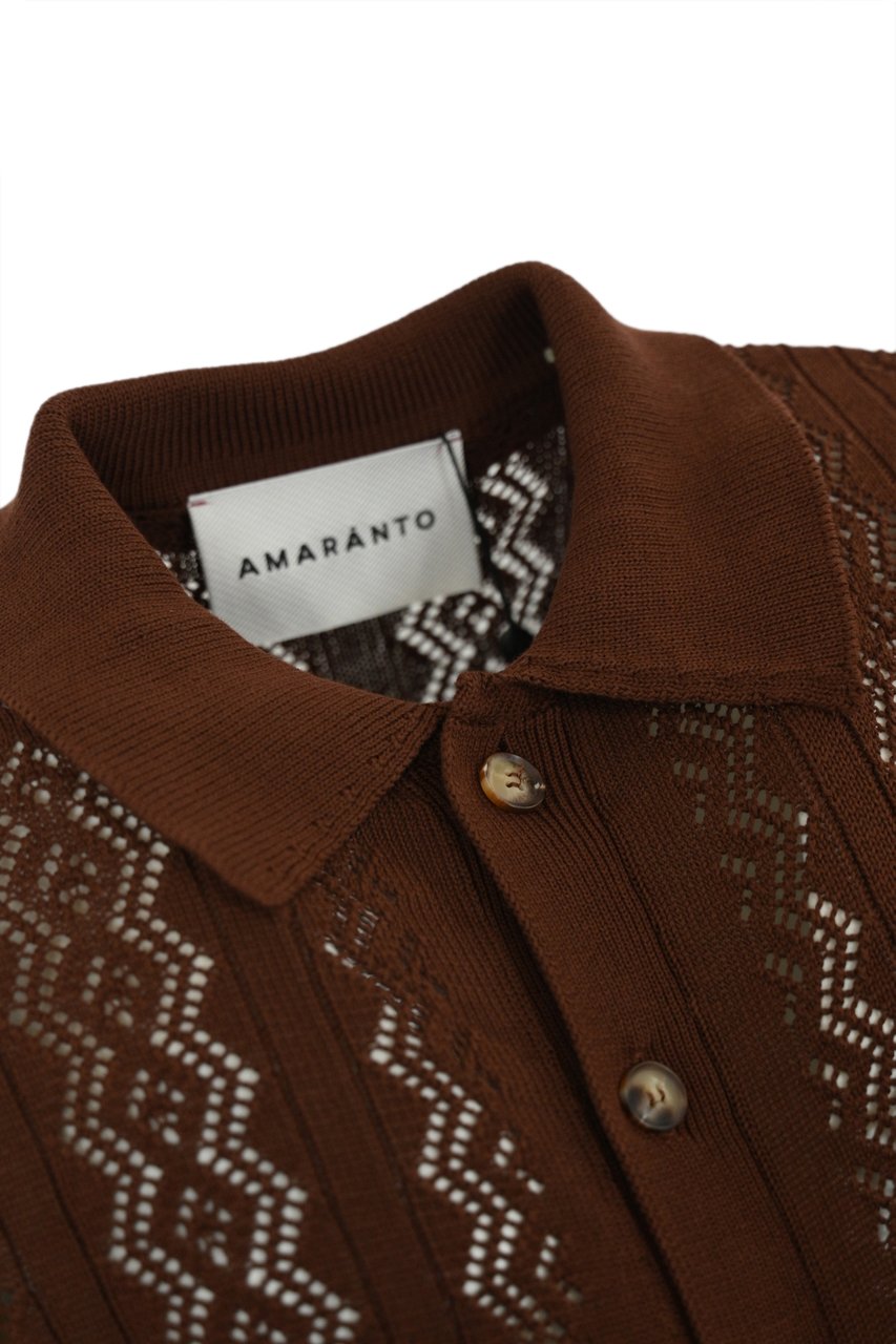 Amaranto Sweaters Brown Bruin