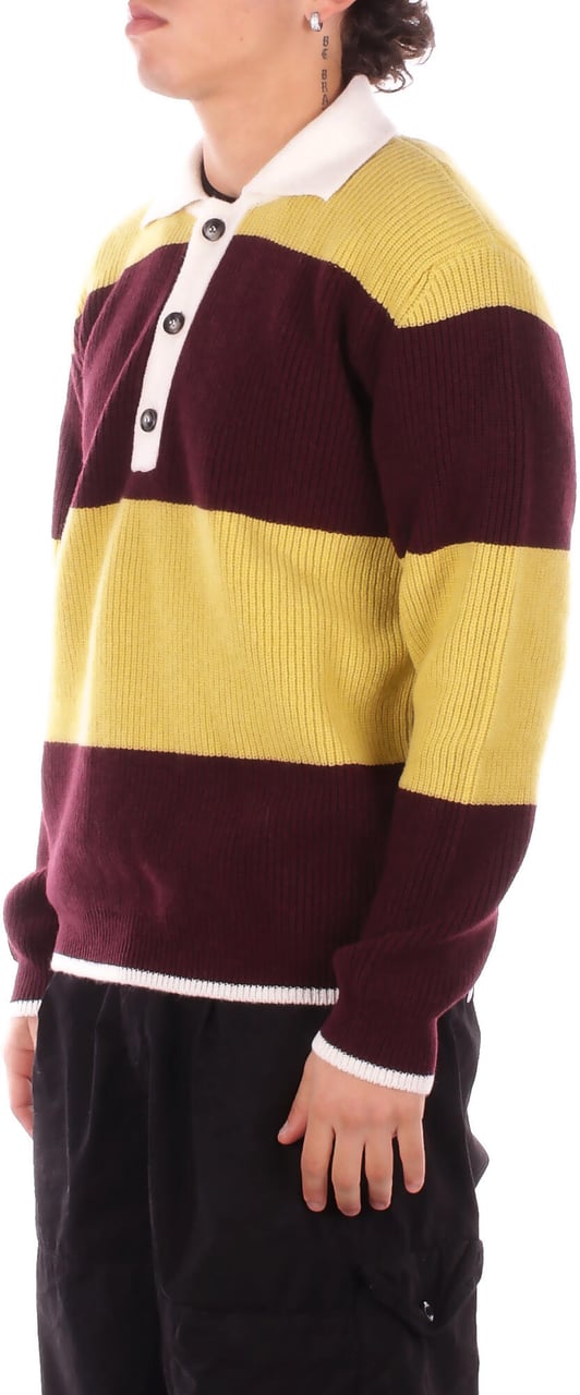 Amaranto Sweaters Cream Wit