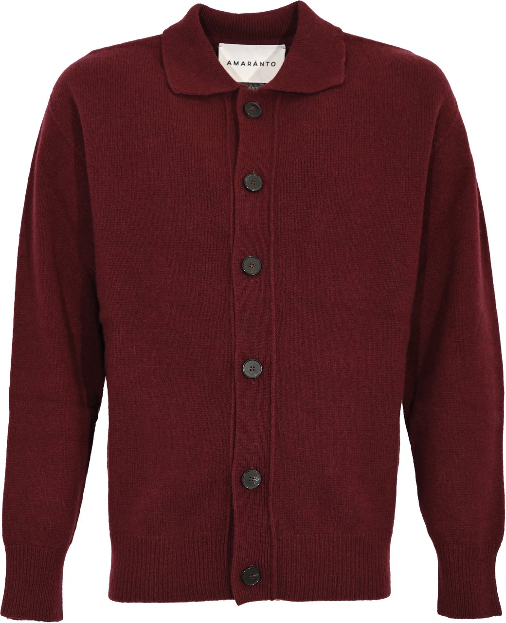 Amaranto Sweaters Dark Violet Paars