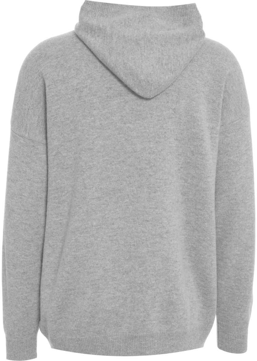 Amaranto Hooded sweater Beige