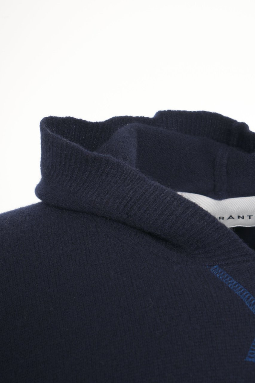 Amaranto Hooded sweater Blauw