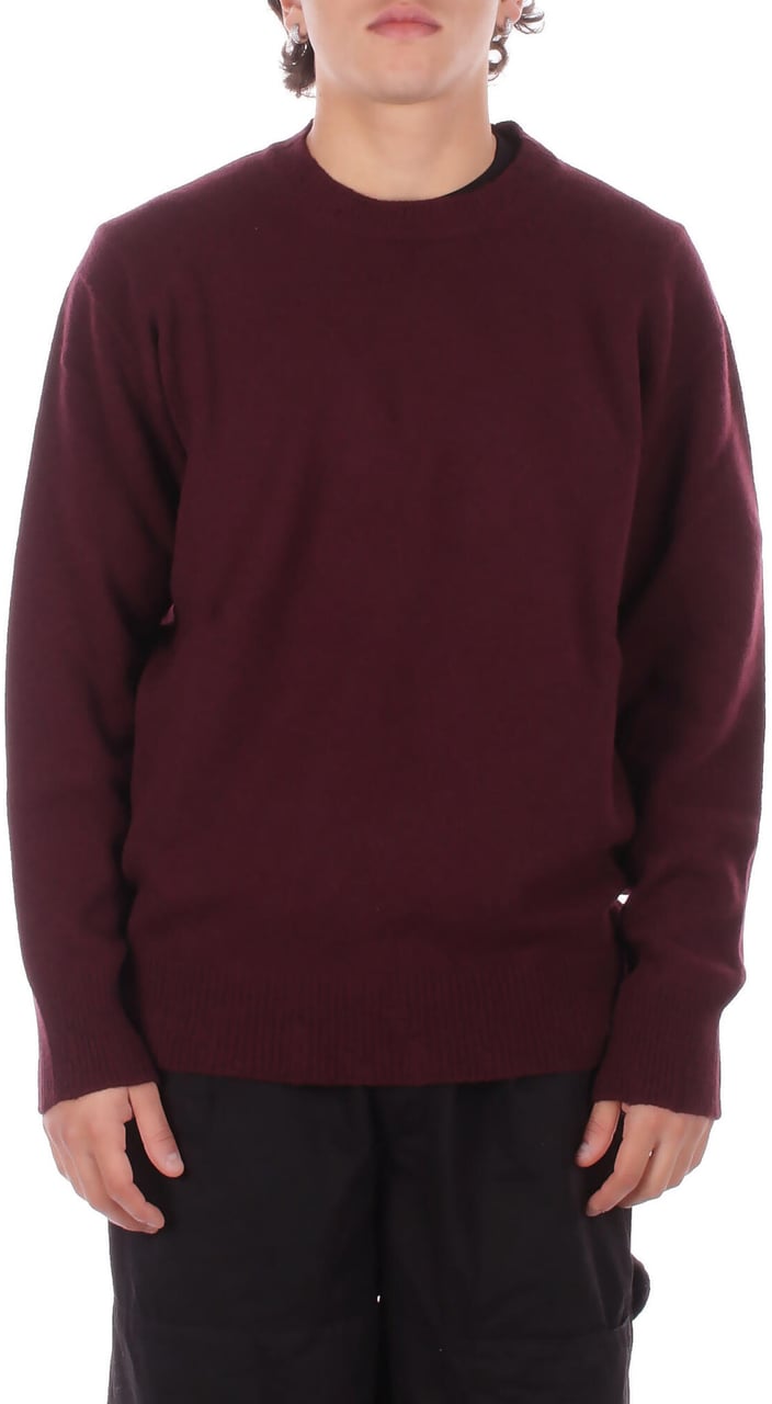 Amaranto Sweaters Dark Violet Paars