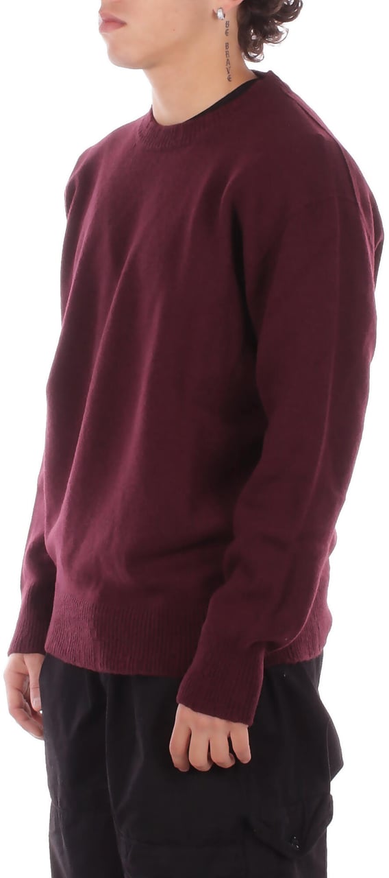 Amaranto Sweaters Dark Violet Paars