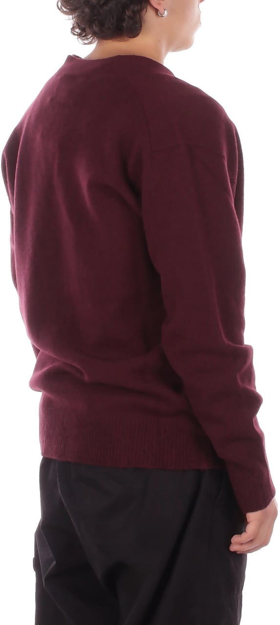 Amaranto Sweaters Dark Violet Paars