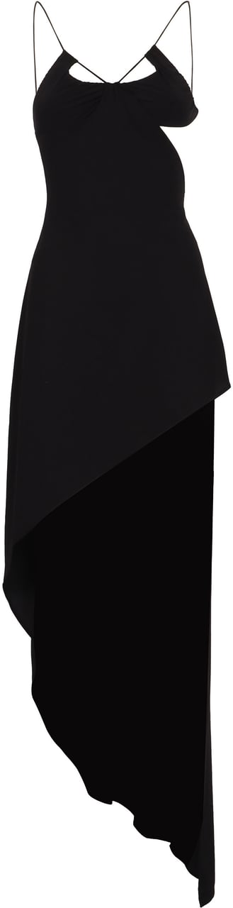Amazuìn Aliza jersey dress Zwart