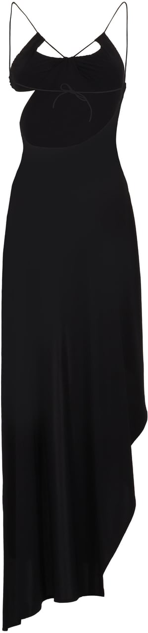 Amazuìn Aliza jersey dress Zwart