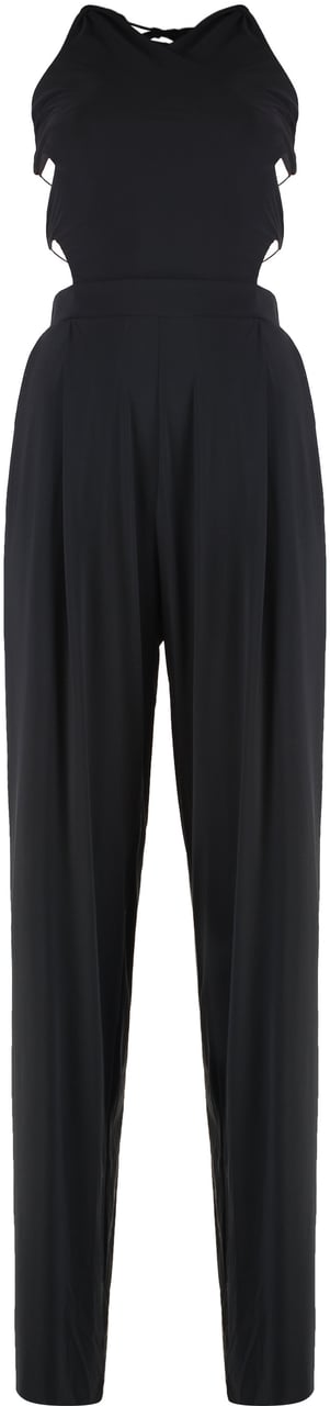 Amazuìn Tuta Zoe in elasticized jersey Zwart