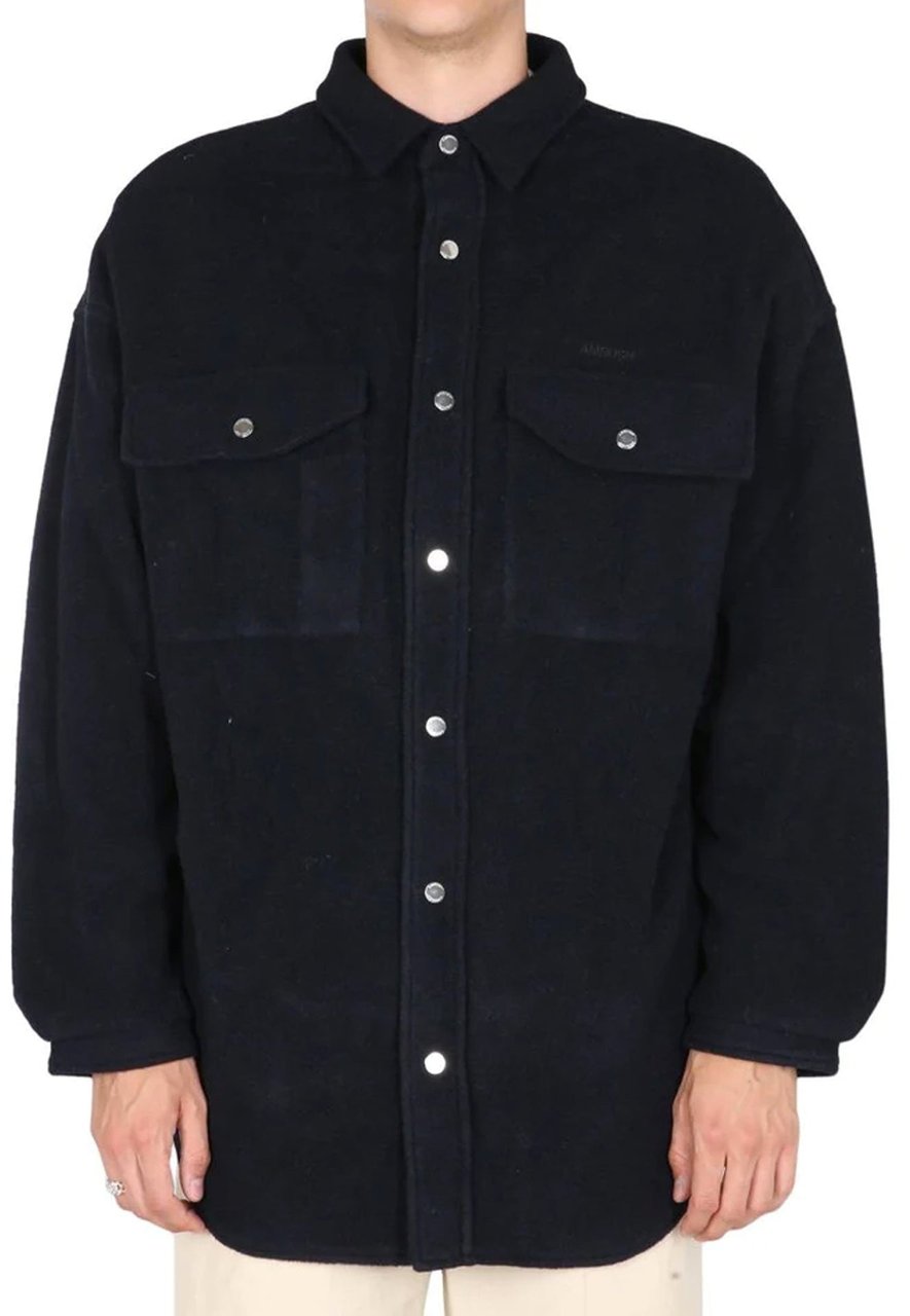 Ambush Wool Shirt Jacket Blauw